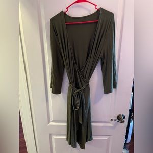 Dark Green Caden Lane Robe